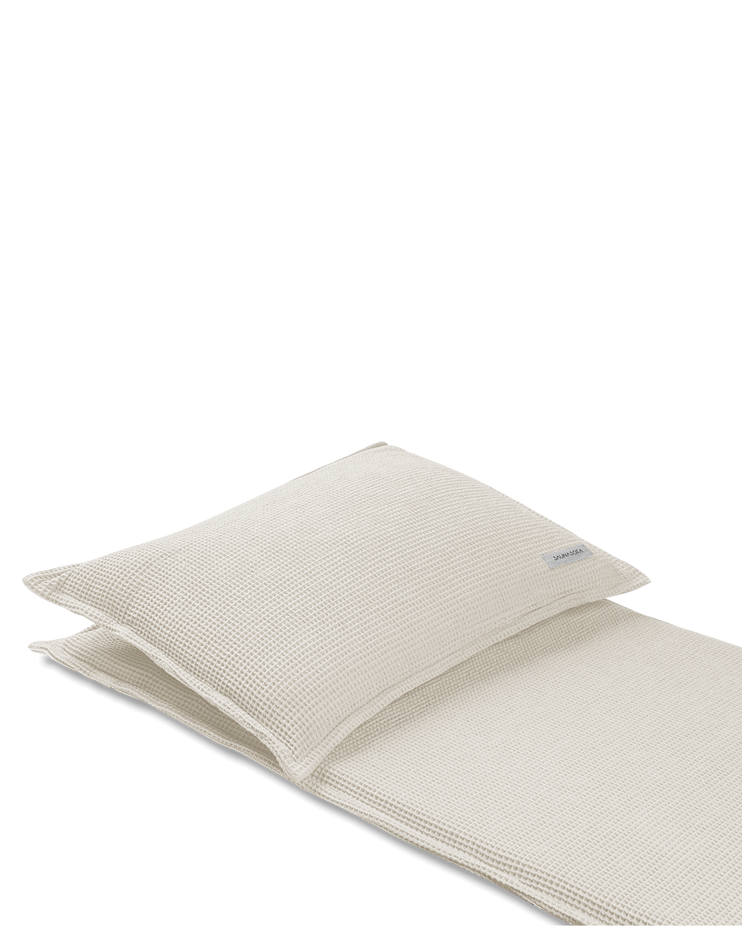 Detailaufnahme Saunasofa Set in Nature 